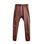 OXBLOOD ORGANIC FRENCH TERRY SWEATPANTS