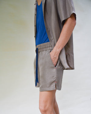 SLATE CAL SILK SHORTS