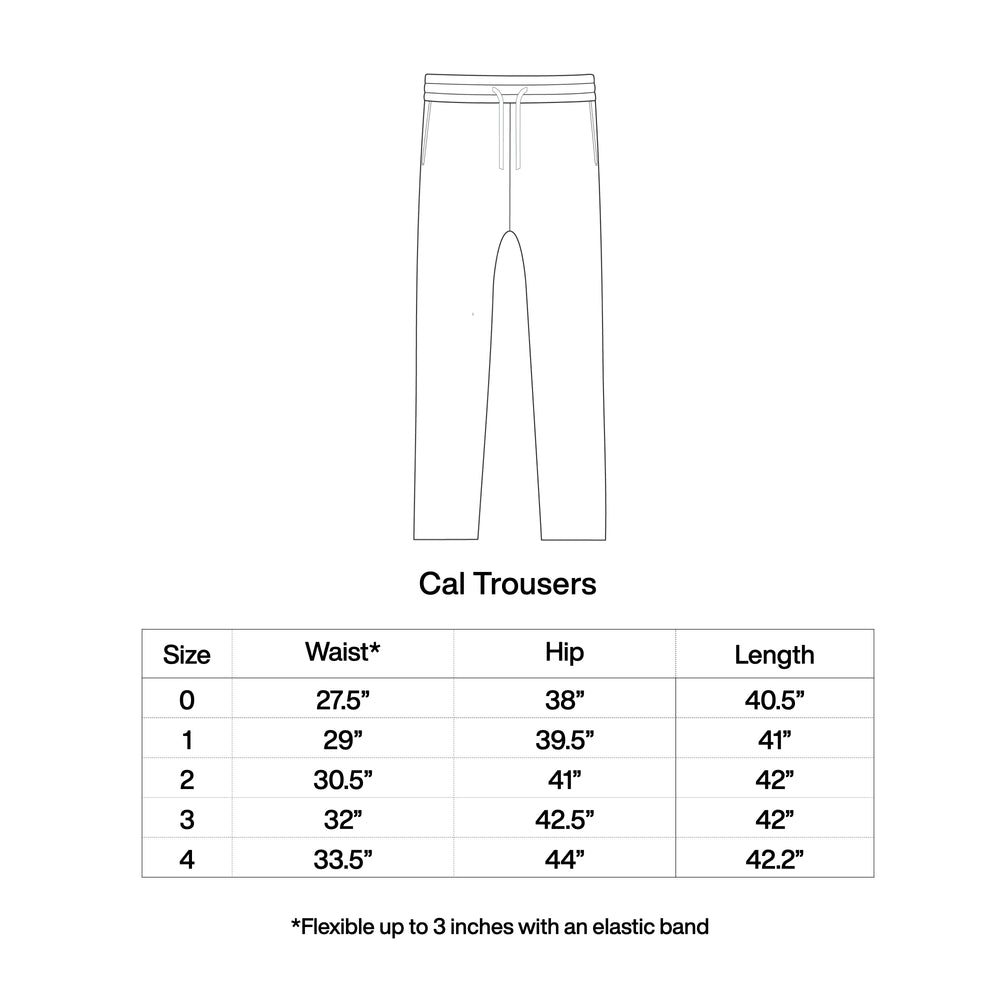 DEEP SEA VISIONS CAL SILK TROUSERS