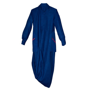 Pre-order : DARK INDIGO CECILIA REVERSIBLE LINEN TUNIC
