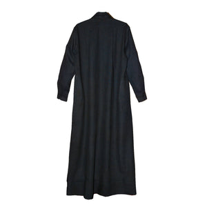 Pre-order : MIDNIGHT CECILIA REVERSIBLE LINEN TUNIC