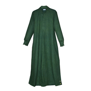 MOSS CECILIA REVERSIBLE LINEN TUNIC