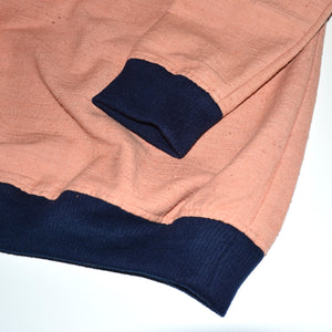 CORAL ISAN WOVEN SWEATSHIRT