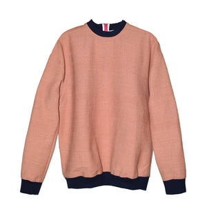 CORAL ISAN WOVEN SWEATSHIRT