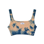 PRADU INDIGO TIE-DYE BRALETTE