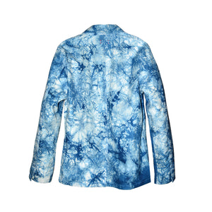 INDIGO TIE-DYE RIRKRIT WORK JACKET