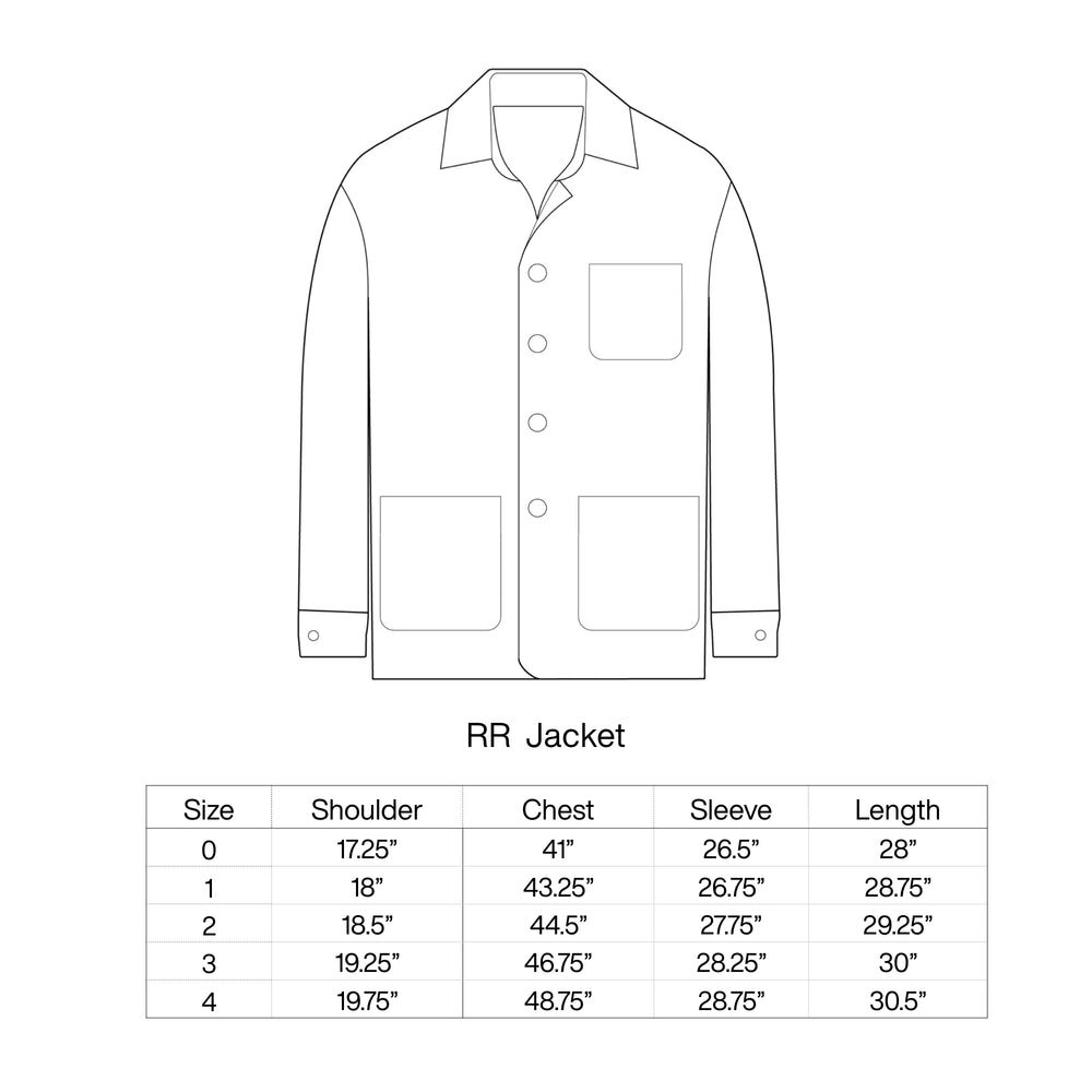 WHITE RIRKRIT WORK JACKET