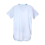 WHITE BEFF7 SLEEP SHIRT NOWHERE SOMEWHERE