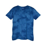 CAMO TIE-DYED WIDE CREW NECK T-SHIRT
