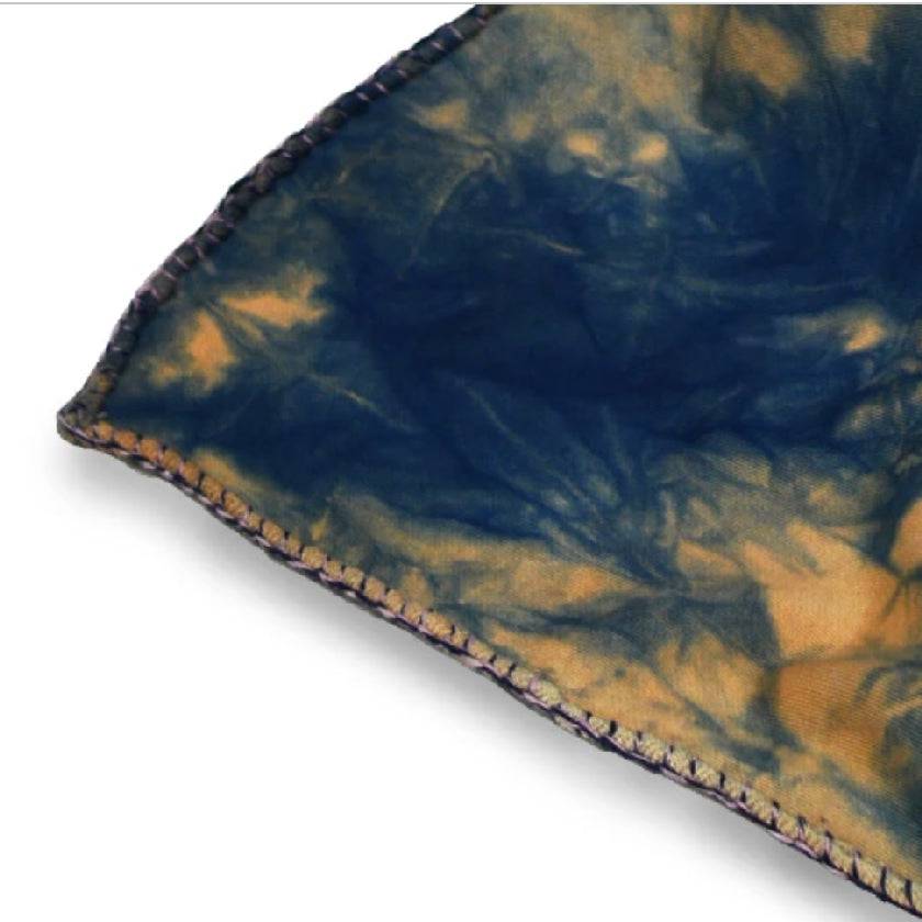 ISAN DREAMS PRADU INDIGO BAMBOO FLEECE BLANKET