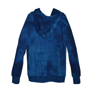 Camo Indigo Bamboo Fleece Hoodie - Philip Huang