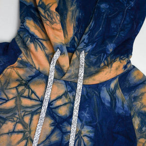 PRADU INDIGO BAMBOO FLEECE HOODIE