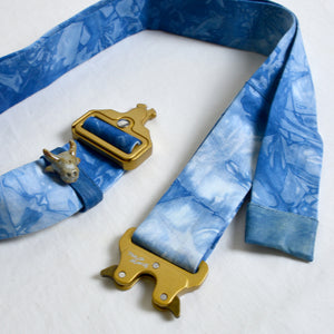  Indigo Tie-dye Tactical Belt - Philip Huang