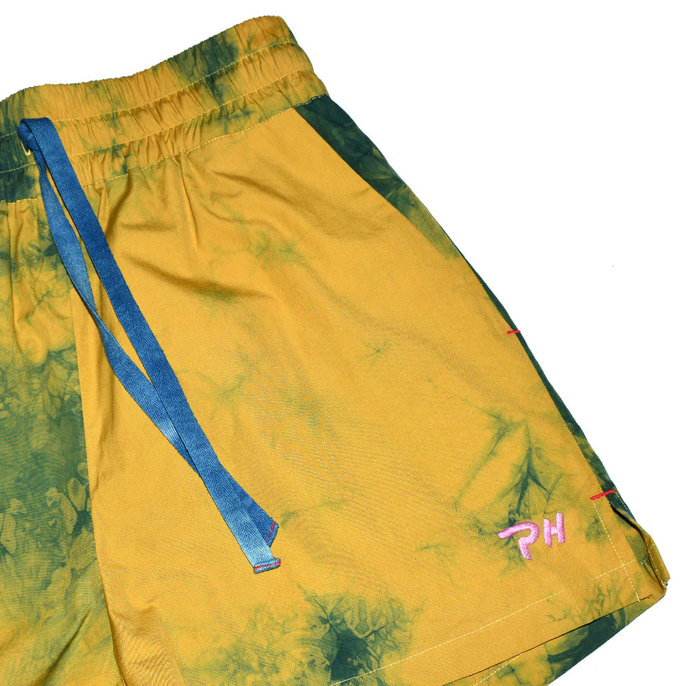 MANGO MOSS TIE-DYE CAL SHORTS