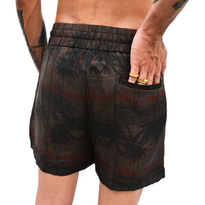 MOONLESS OASIS CAL SILK SHORTS - Philip Huang