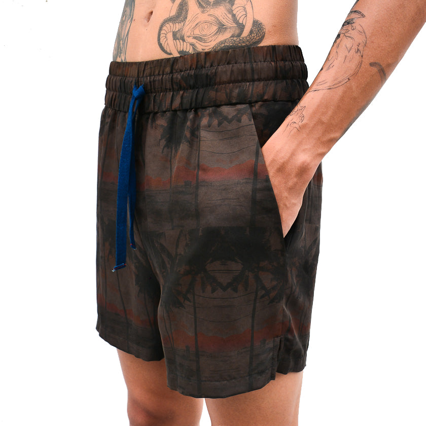 
            
                Load image into Gallery viewer, MOONLESS OASIS CAL SILK SHORTS - Philip Huang
            
        