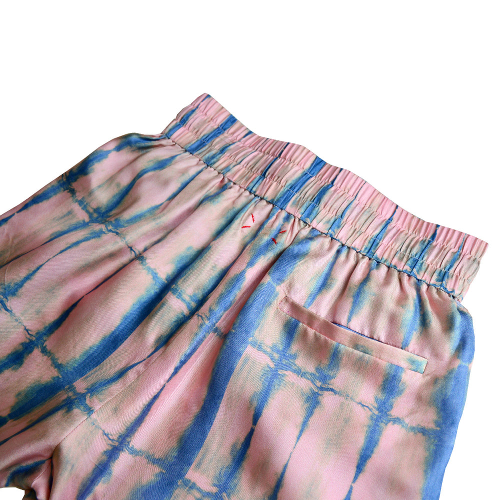 ROSE QUARTZ VISIONS CAL SILK SHORTS