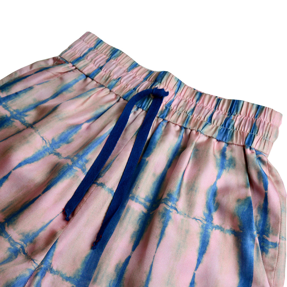 ROSE QUARTZ VISIONS CAL SILK SHORTS