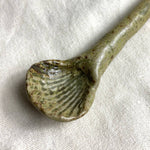 SEASHELL HAND-CRAFTED CERAMIC SPOON