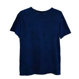 DARK INDIGO CREW NECK T-SHIRT