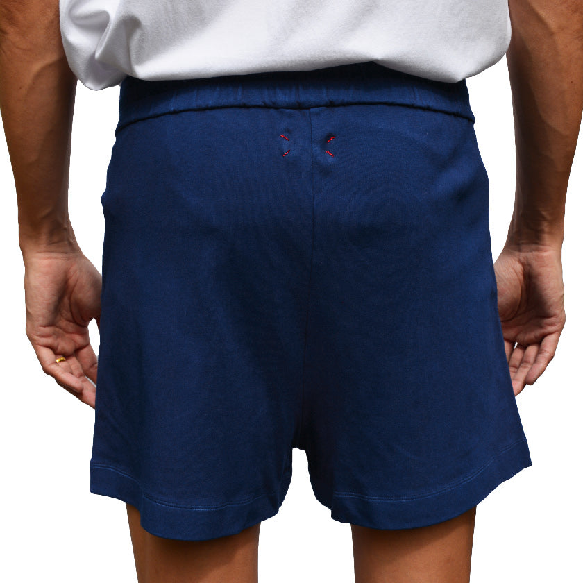 DARK INDIGO DEN SHORTS - Philip Huang