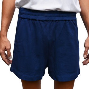 DARK INDIGO DEN SHORTS - Philip Huang