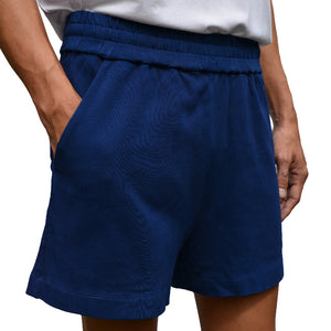 DARK INDIGO DEN SHORTS - Philip Huang