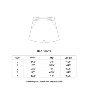 TIE-DYE INDIGO DEN SHORTS - Philip Huang