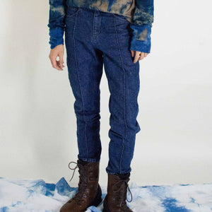 DENIM TROUSERS