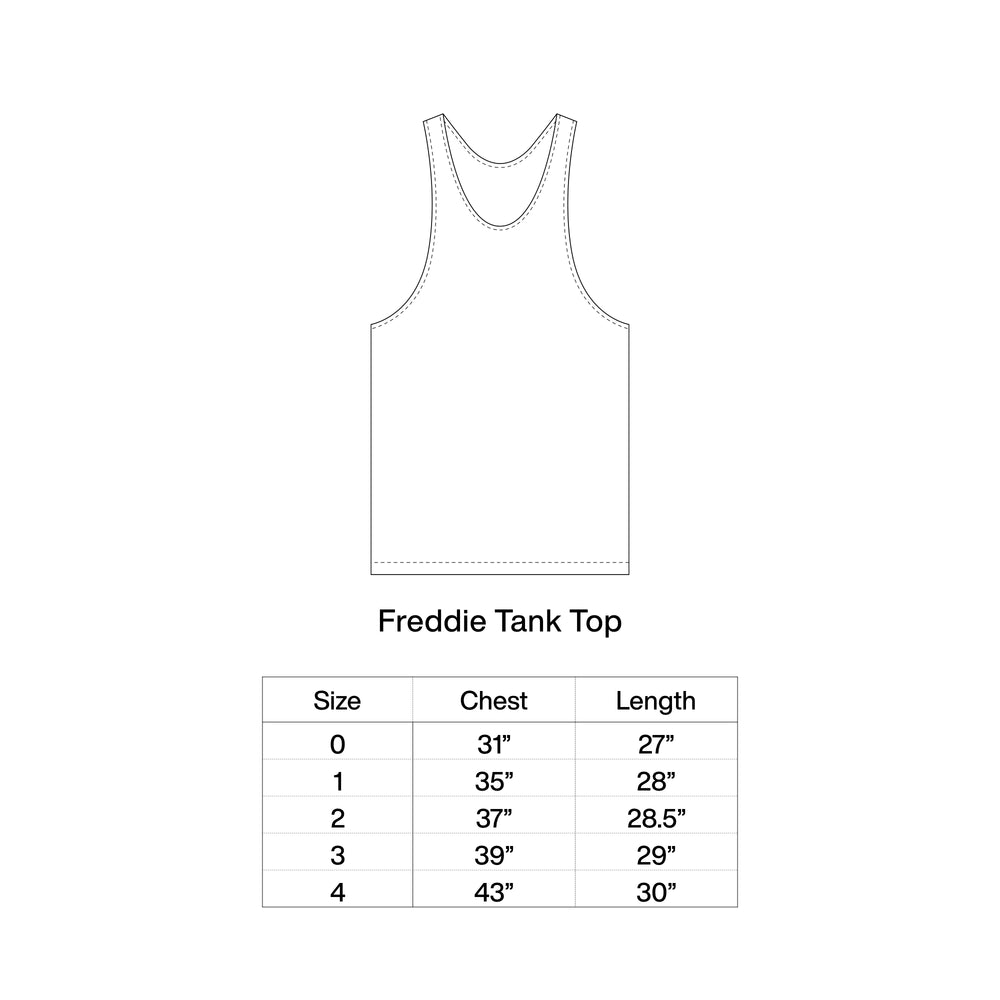 INDIGO FREDDIE RIBBED BAMBOO TANK TOP - Philip Huang
