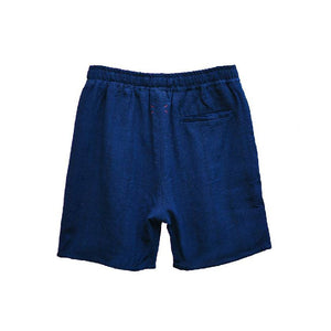 DARK INDIGO ISAN WOVEN SHORTS