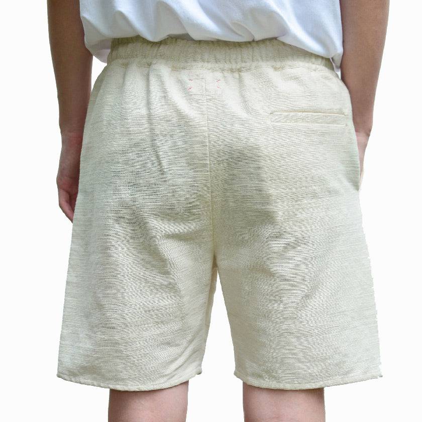 RAW WHITE ISAN WOVEN SHORTS