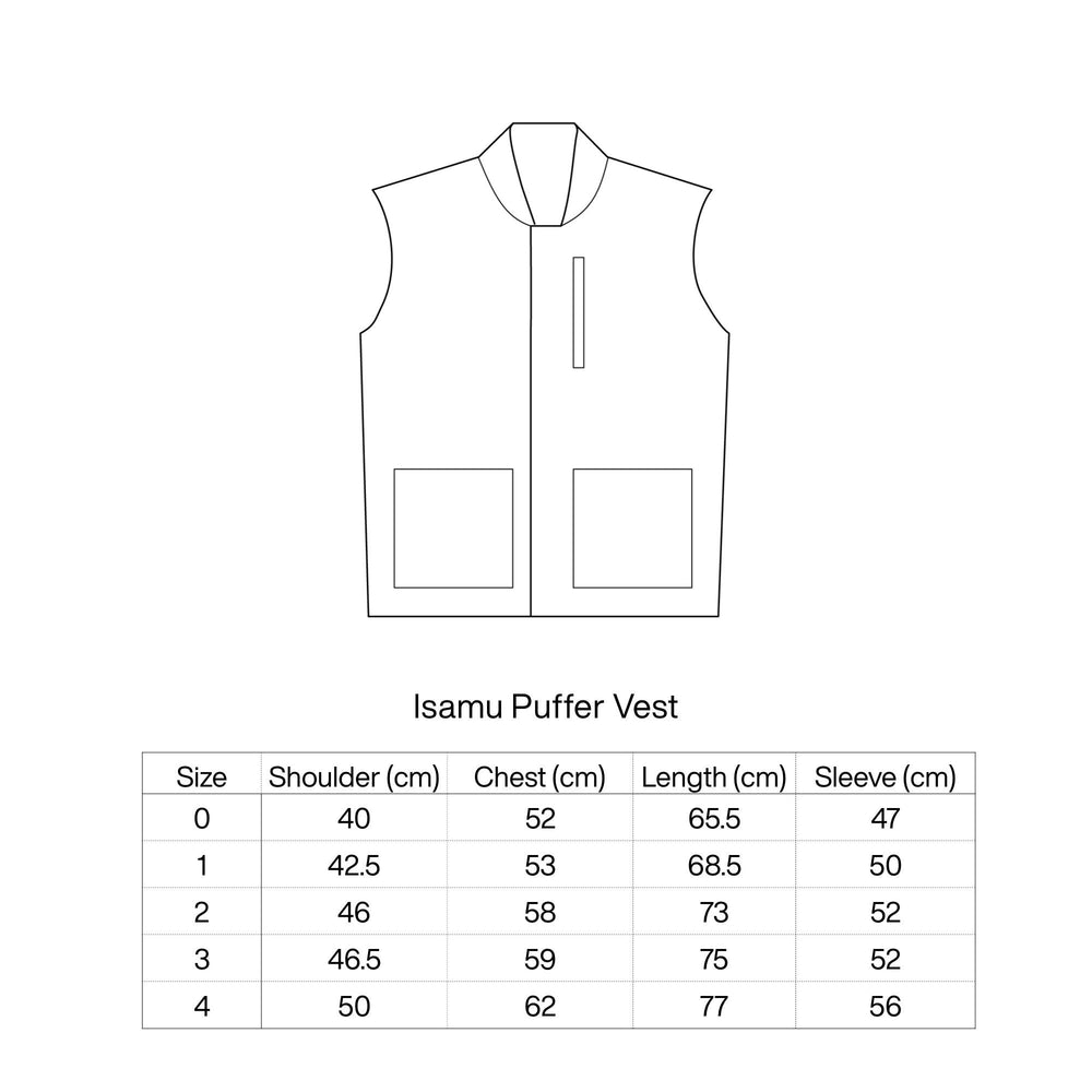 ISAMU PUFFER VEST