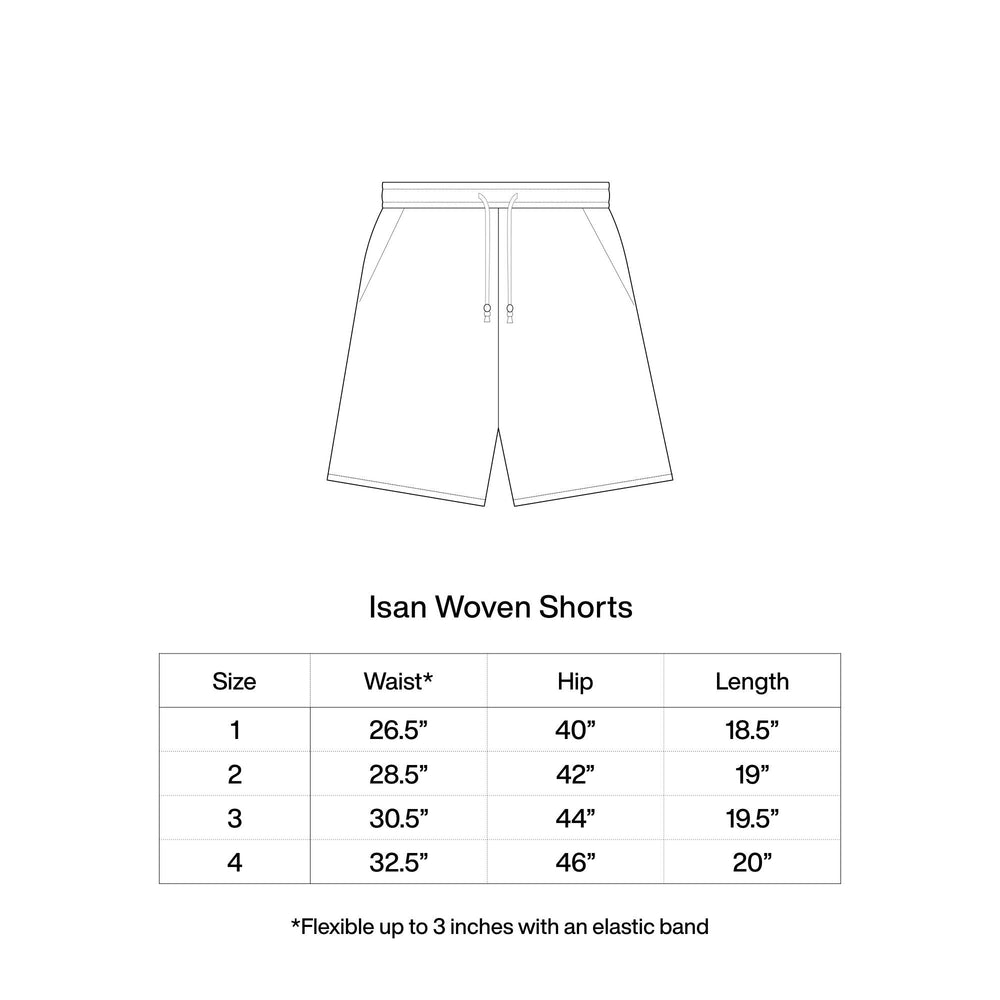 MOSS ISAN WOVEN SHORTS - Philip Huang