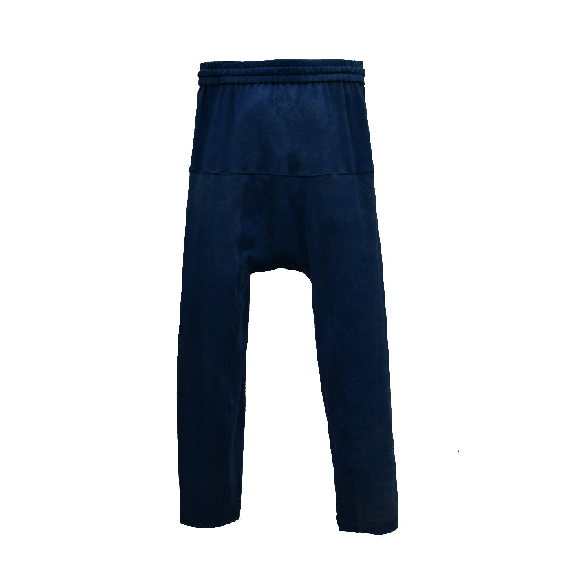 DARK INDIGO IVAN DRAWSTRING TROUSERS