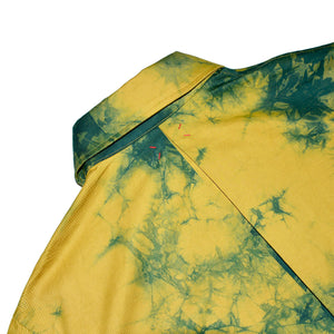 Mango Moss Tie-dye Johnny Button Down Shirt - Philip Huang