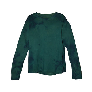 
            
                Load image into Gallery viewer, Kids Camo Moss Tie-dye Organic Cotton Long Sleeve T-shirt - Philip Huang
            
        