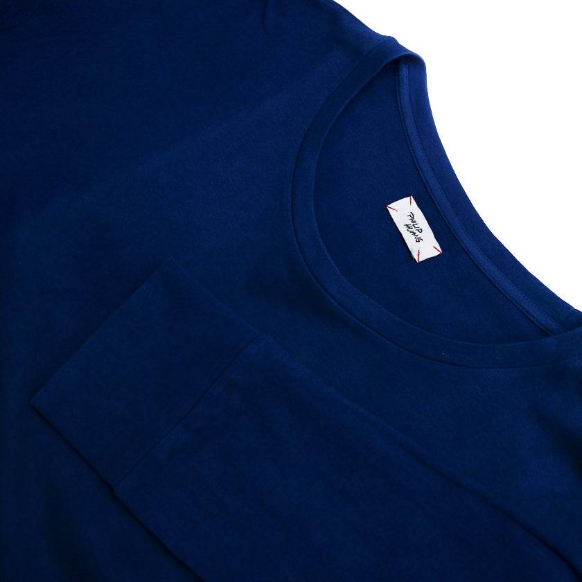 DARK INDIGO LONG SLEEVE T-SHIRT