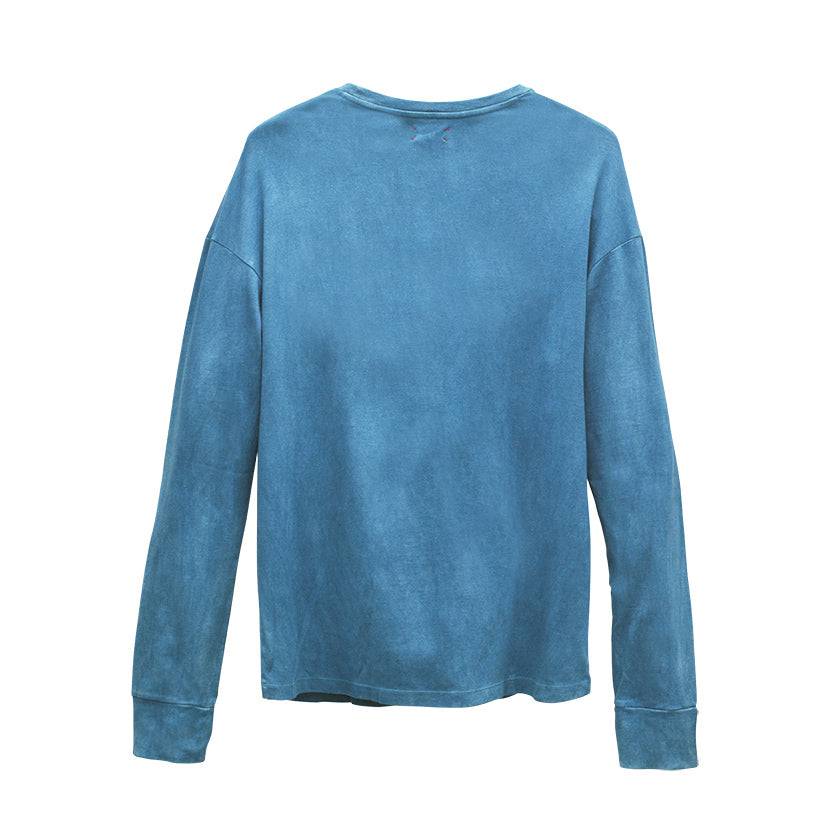 SKY INDIGO LONG SLEEVE T-SHIRT