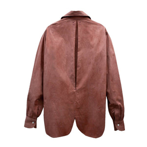Oxblood Johnny Button Down Shirt - Philip Huang