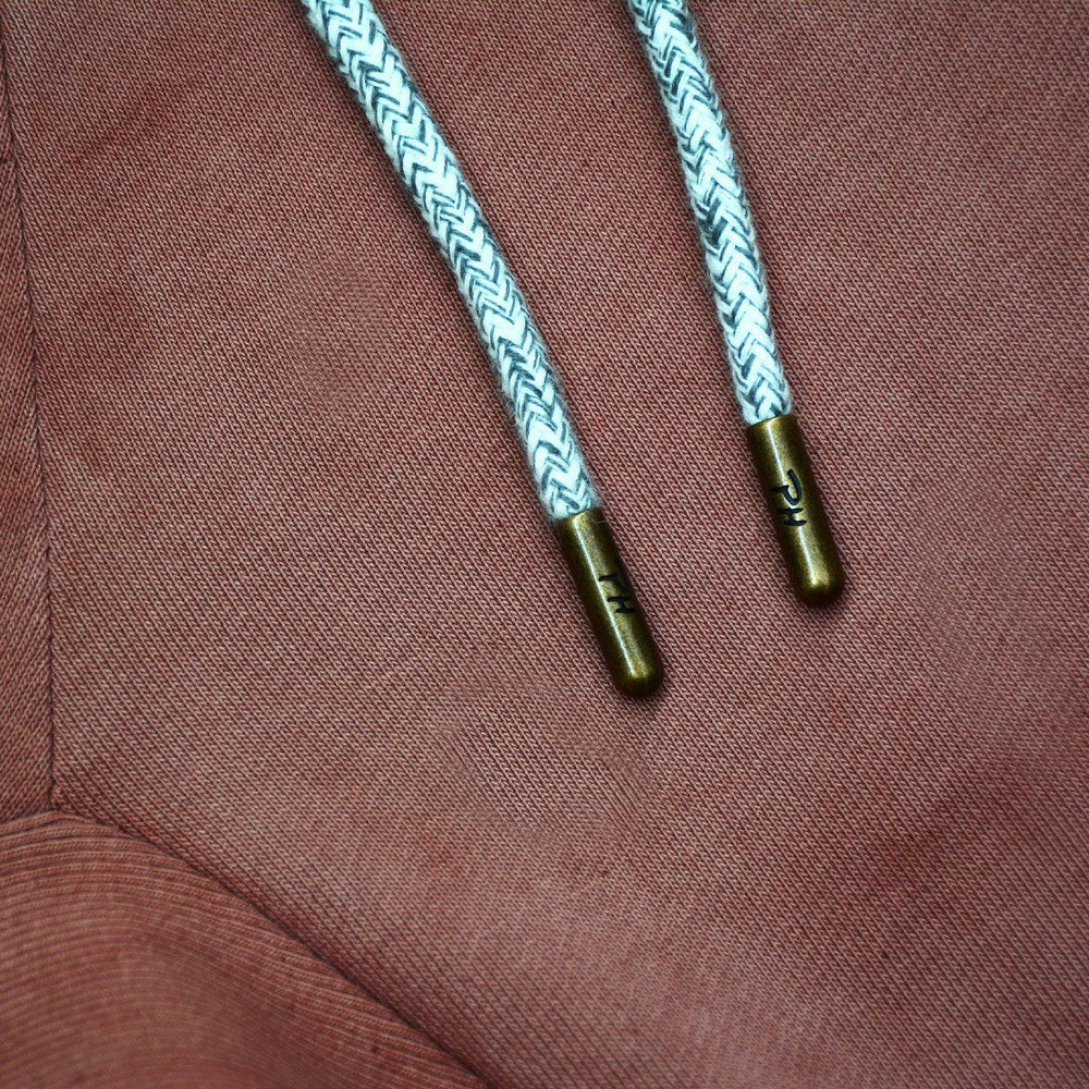 Oxblood Organic French Terry Sweatpants - Philip Huang