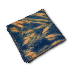 ISAN DREAMS PRADU INDIGO BAMBOO FLEECE BLANKET