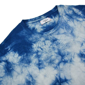 Lucky Tiger Camo Indigo Crew Neck T-shirt - Philip Huang