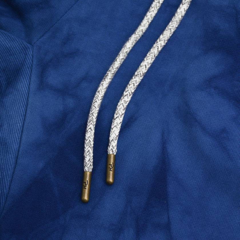CAMOUFLAGE INDIGO ORGANIC FRENCH TERRY SWEATPANTS - Philip Huang