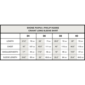 Pre-order : PHILIP HUANG x SHONE PUIPIA LIME CRAVAT LONG SLEEVE SHIRT - Philip Huang