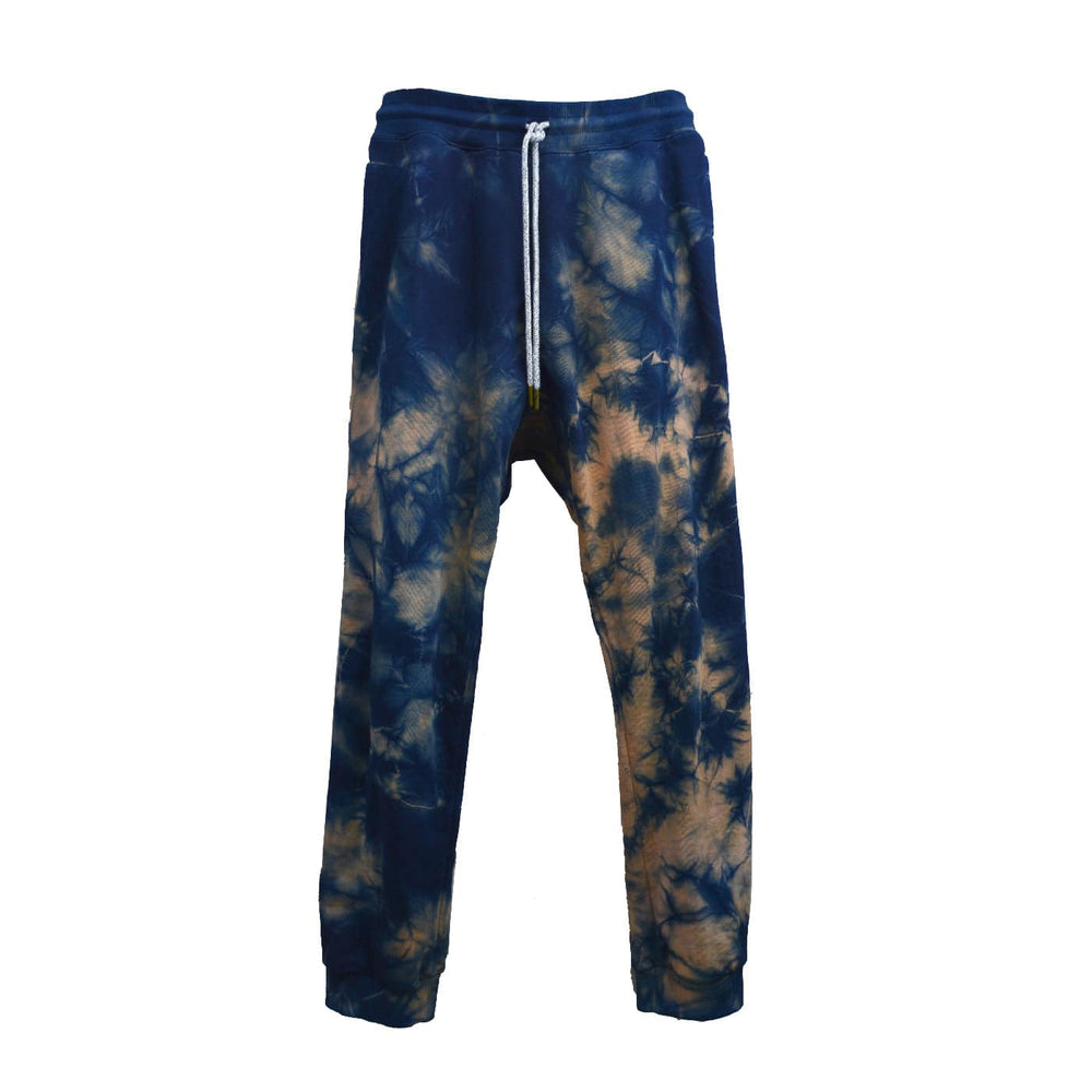 PRADU INDIGO ORGANIC FRENCH TERRY SWEATPANTS