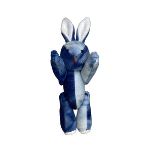 INDIGO TIE-DYE BUNNY RABBIT