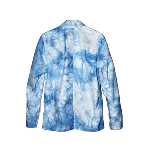 Indigo Tie-dye Rirkrit Antto Work Jacket - Philip Huang