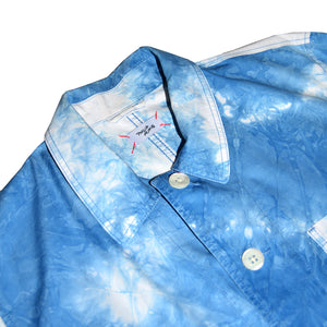 Indigo Tie-dye Rirkrit Antto Work Jacket - Philip Huang