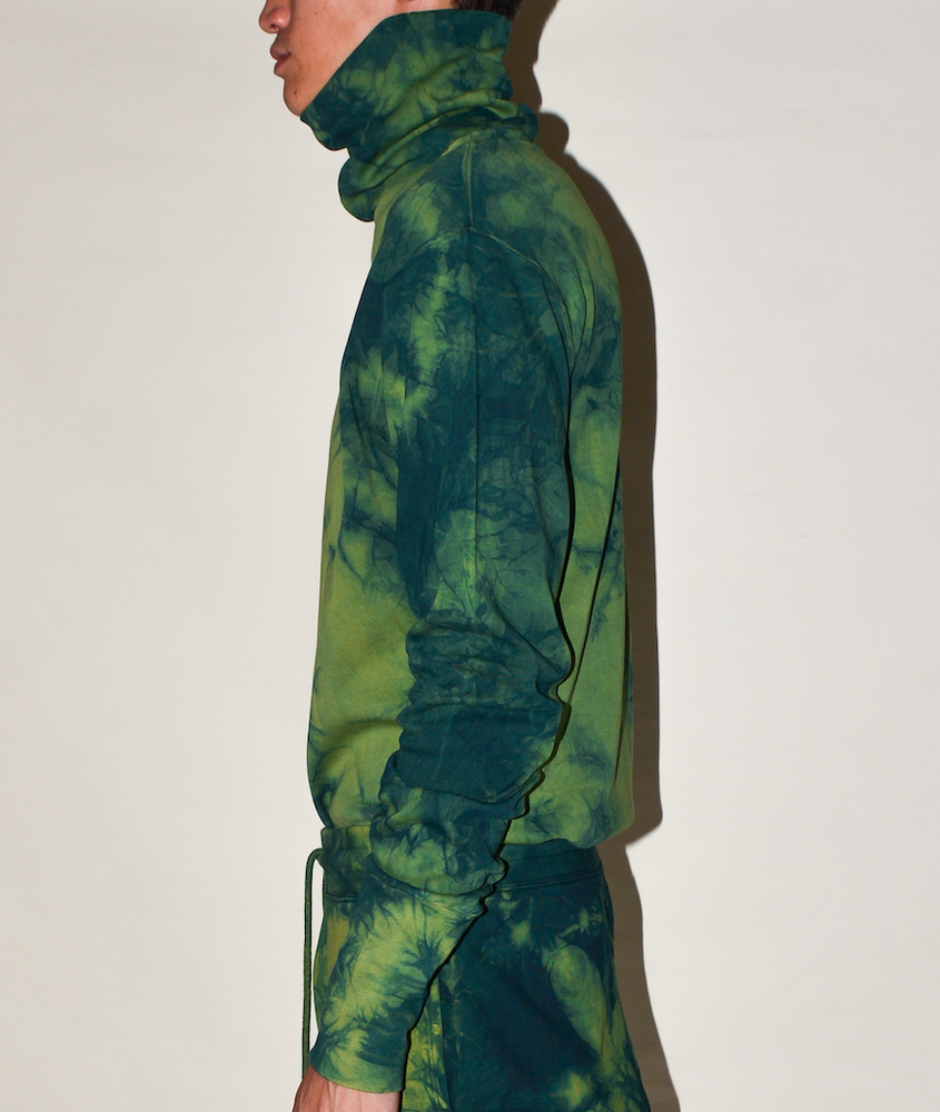 CAMO MOSS LONG SLEEVE TURTLENECK